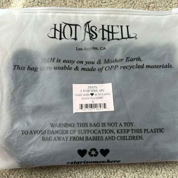 Free People/Anthropologie/Revolve Brand:
WE ARE HAH Swimsuit Green Tea - Picture 4 of 4